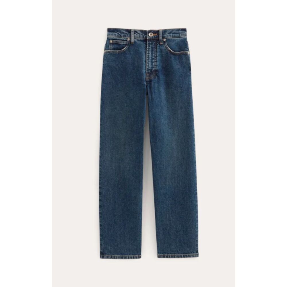 Everlane The Way High Jean 2.0 Dark Indigo Blue 28R